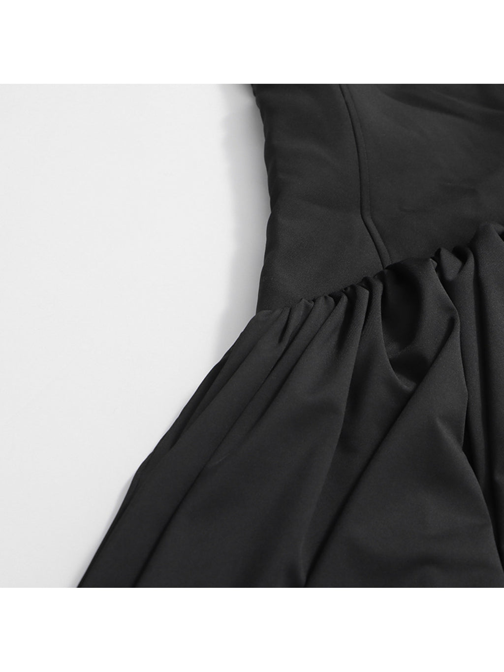 Women'S White Strapless Maxi Dress, Sleeveless Tube Top Ruched Asymmetrical Dress, Elegant High Waist Draped Bodycon Gown, Formal Evening Party Dress, Perfect for Wedding Guest, Cocktail, Bridesmaid, Prom And Special Occasions